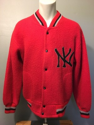 red yankees jacket