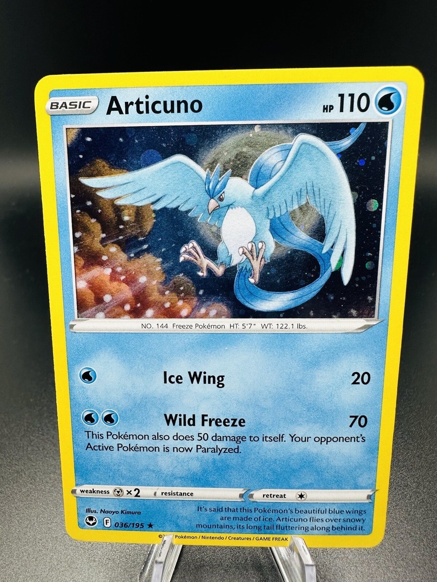 Pokemon TCG - Cosmos Holo Articuno 36/195 - Silver Tempest
