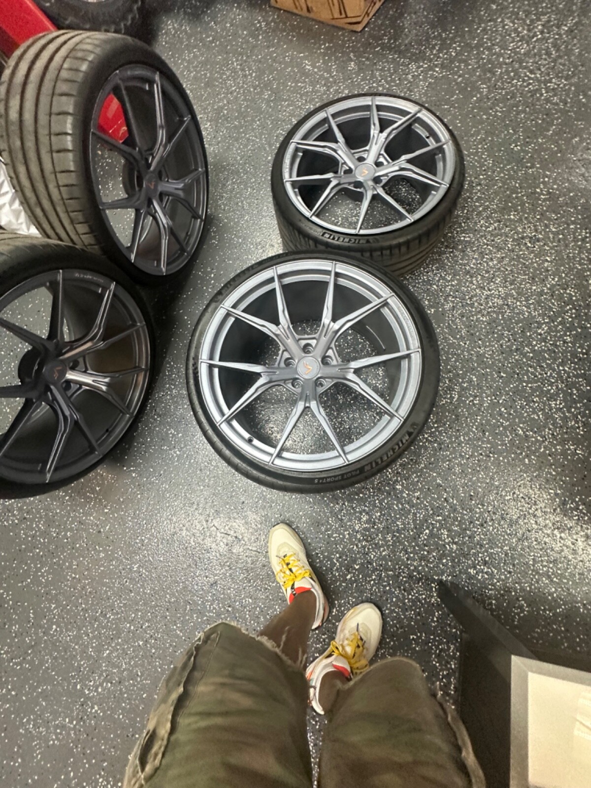 rims and tires 20" and 21" forged concaved mclaren 570s 