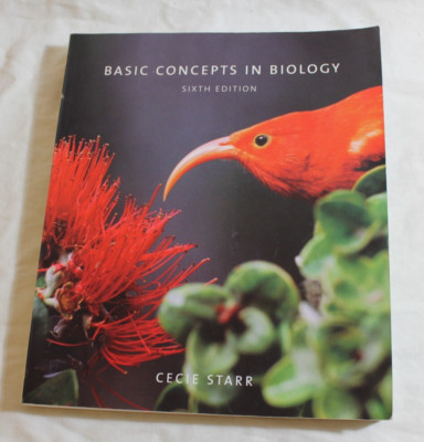 Basic Concepts in Biology 6th Edition by Cecie Starr (2006, Paperback)