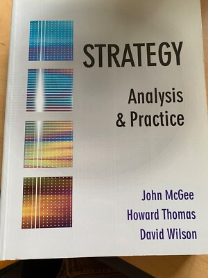 Strategy Analysis & Practice John McGee - Business Governance Sales Marketing