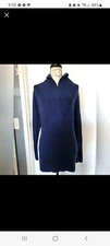 Dark Blue 100% Cotton Esprit Long Sweater size XL