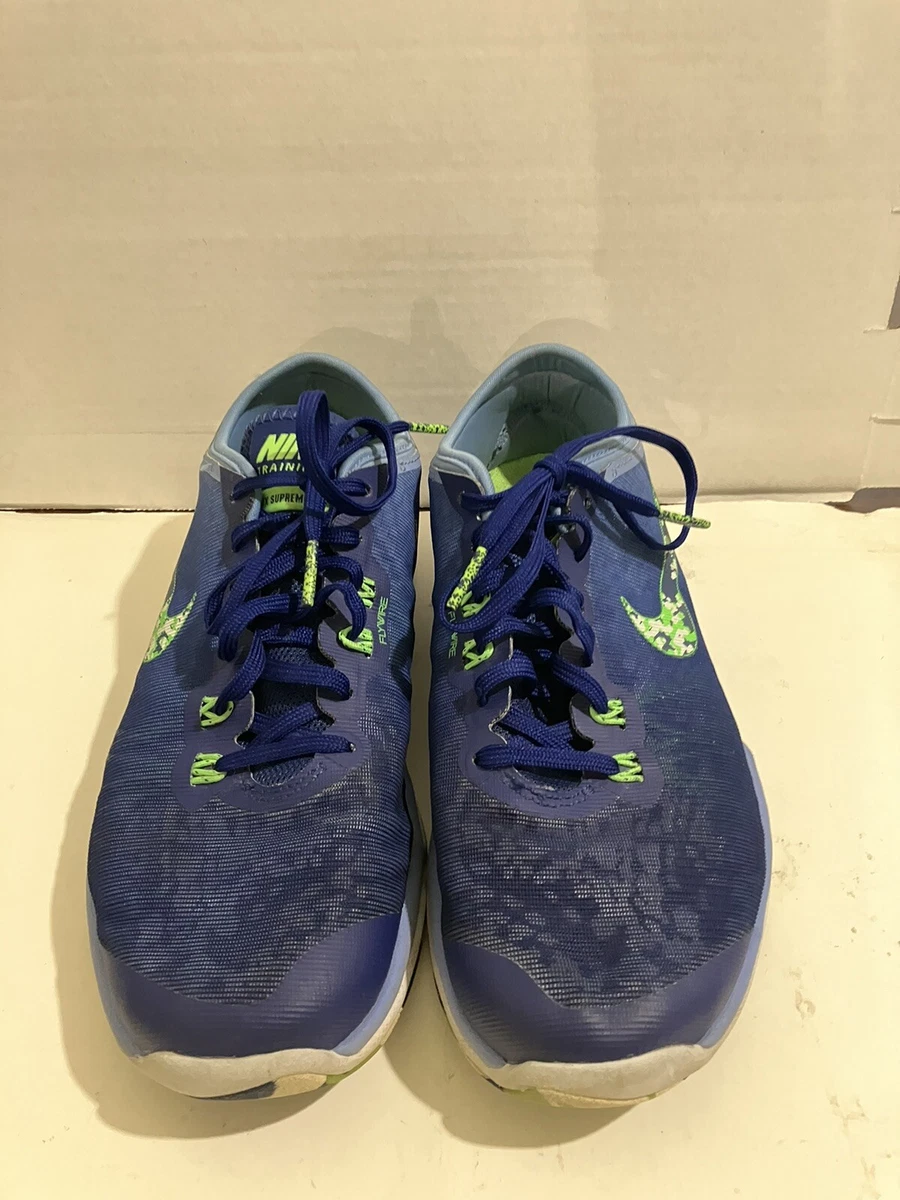 Nike na hotsell blue running shoes