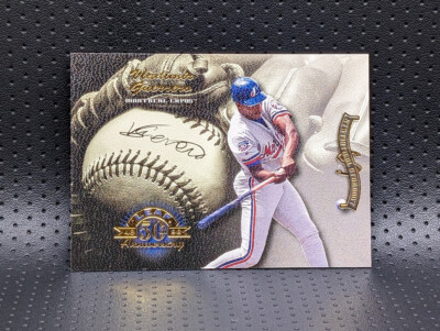 1998 Leaf Vladimir Guerrero Stat Standouts **RARELY SEEN EXECUTIVE PROOF!**