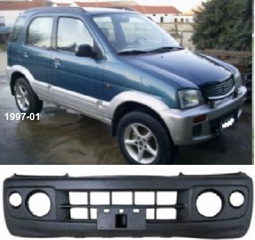 DAIHATSU TERIOS J100G MODEL 1997 06 FRONT BUMPER NEW AFTERMARKET