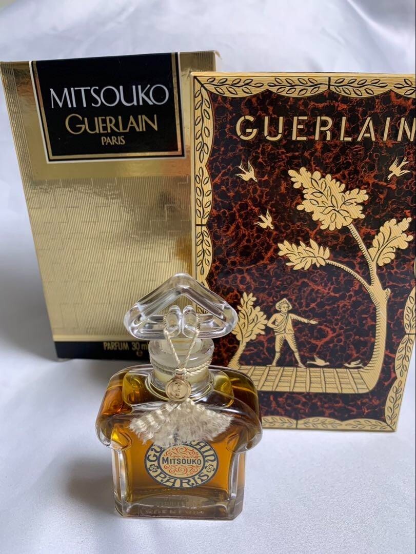GUERLAIN Mitsouko ボックス付き　ヴィンテージ　ゲラン　ミツコ Vintage Guerlain Mitsouko Pure Parfum Extrait 1.0 fl oz / 30