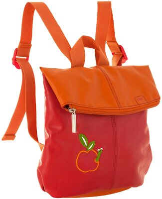 Two Kids Backpack Rucksack Bag Nursery Apple Girls 23x25x8cm