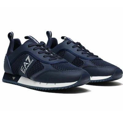 Emporio Armani EA7 Mens X8X027 Mesh Trainers | eBay