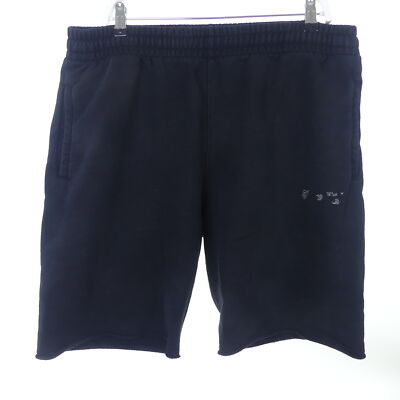 OFF-WHITE Herren Shorts Bermuda Sweatpants Schwarz Gr. XL