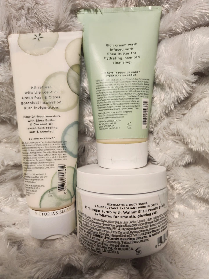 Victoria's Secret EXFOLIANTE DE PEPINO Y TÉ VERDE, LOCIÓN, LAVADO CORPORAL Lote 3 Foto 2 de 4