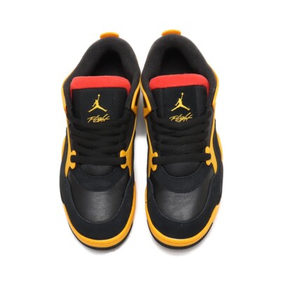 BSB　Air Jordan 4 ブラック/イエロー AIR JORDAN 4 RETRO BLACK/WHITE-TOUR YELLOW 