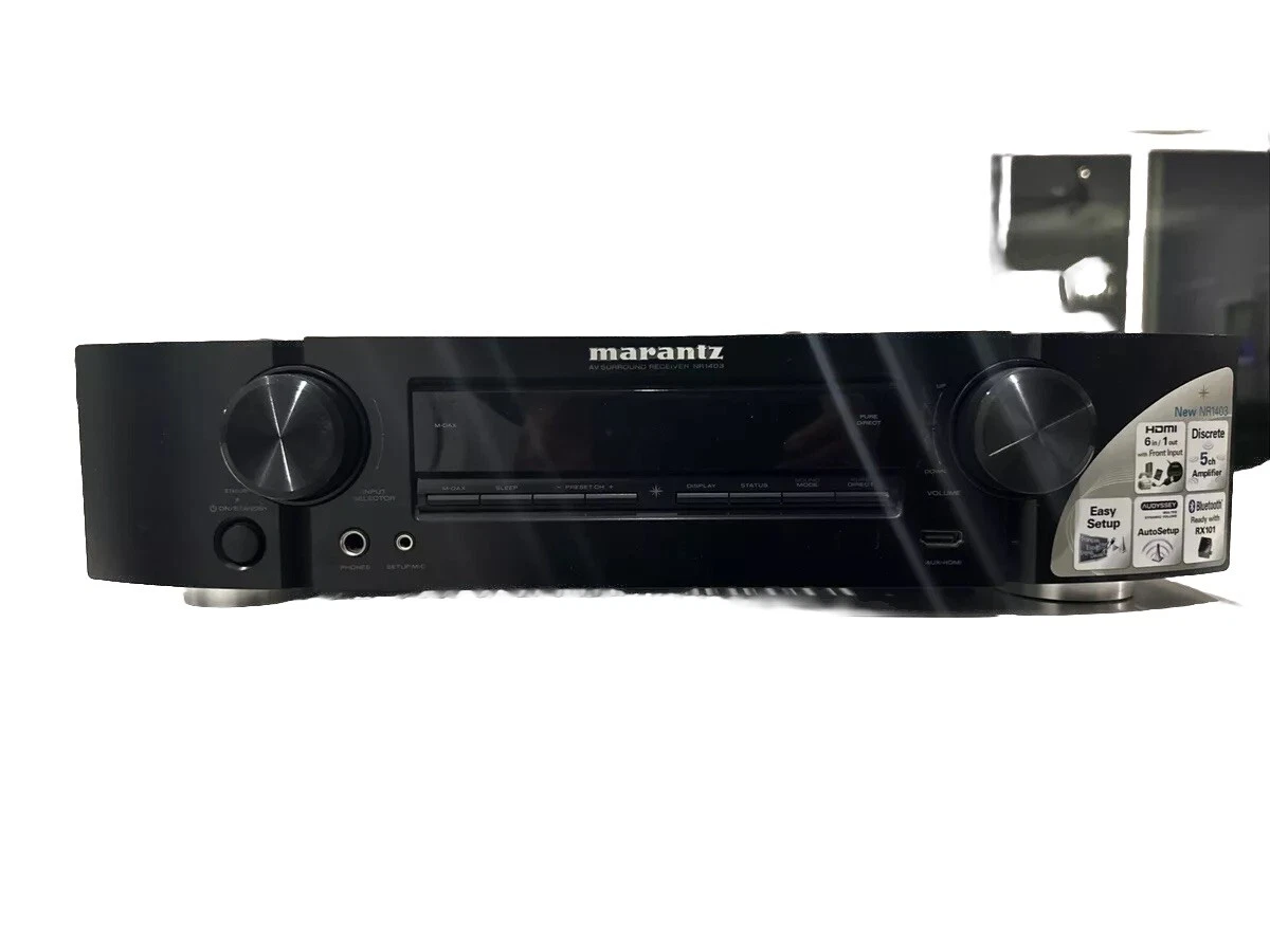 marantz AVサラウンドレシーバー NR1403 Customer Reviews: Marantz NR1403 5.1-channel home theater receiver