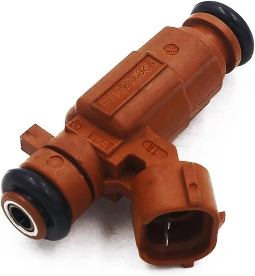 Juego de 4 inyectores de combustible Bosch para Kia Sephia Spectra 1998-2004 1,8 L I4 0K2A513250 Foto 3 de 4