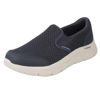 ショッピングマン Mens Skechers Machine Washable Casual Trainer Go Walk Flex
