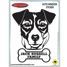 JACK RUSSELL DOG Car Sticker - Tattoo art - Auto Decal