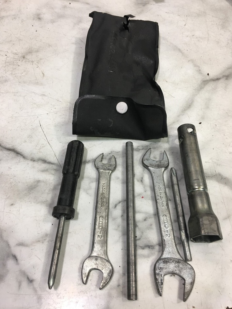 85 Kawasaki ZN 700 ZN700 LTD tool kit set bag | eBay