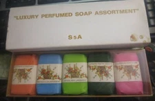 Vintage Ben Rickert Luxury Assortment Perfumed Soaps NEW S5A