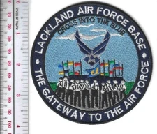 US Air Force USAF Lackland Air Force Base Gateway to The Air Force NO TARIFF