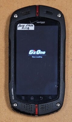 Casio G'zOne Commando C771 Black and Gray Verizon Rare