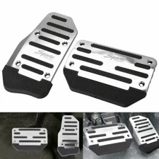 2Pcs Car Pedal Cover Set Non Slip Automatic Transmission For Brake Accelerator