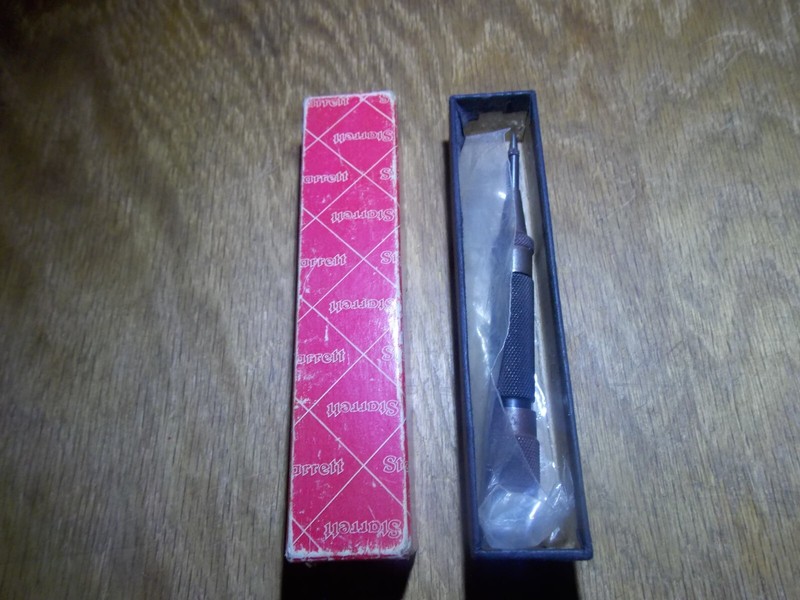 Starrett Center Punch 18A W/Original Box  12/26