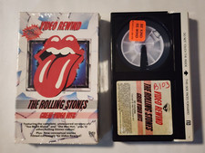 THE ROLLING STONES GREAT VIDEO HITS BETA BETAMAX TAPE IN BOX VESTRON VIDEO