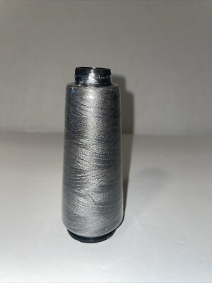 Gray 1000 Meters Thread Spool Polyester New