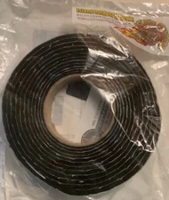 FireBlack 220 Smoker Gaskets Hi Temp grill bbq door lid seals 1" x 1/4" x 15'