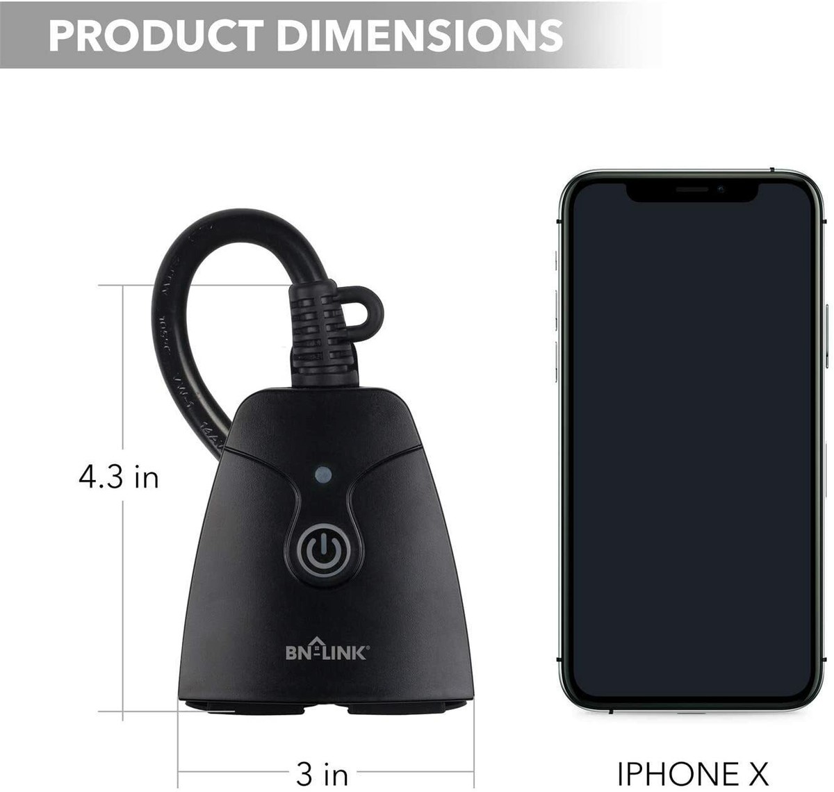 Presa Smart Ip44 Esterno Presetta Smart WiFi BN-LINK Per Esterni - Compatibile Con Alexa E Google Assistant, Impermeabile IP44 BN-LINK Compatibile Alexa - Foto 9