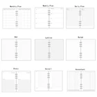 A5/A6/A7 Planner Diary Insert Refill Schedule Organiser Plan 45Sheet Notes Paper