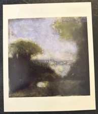 art postcard os Lisa Breslow new paintings 1999 Bridgewater gallery invitation