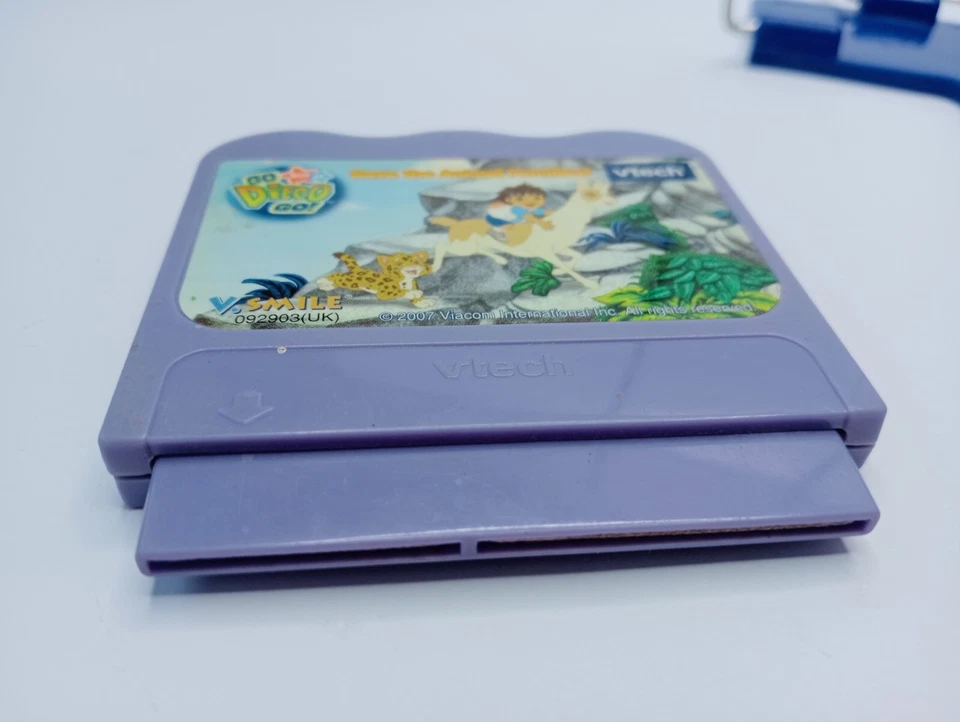 Vtech Vsmile Go Diego Go Save the Animal Families Game Cartridge Educational - Image 3 of 4