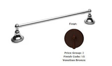 Newport Brass 15-03 Bathroom 30" Towel Bar in Venetian Bronze, New 