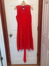 J. Crew Dress, size 12, orange, excellent condition, worn once!