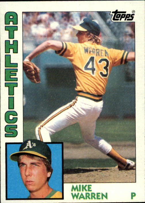 1984 Topps #338 Mike Warren - NM | eBay