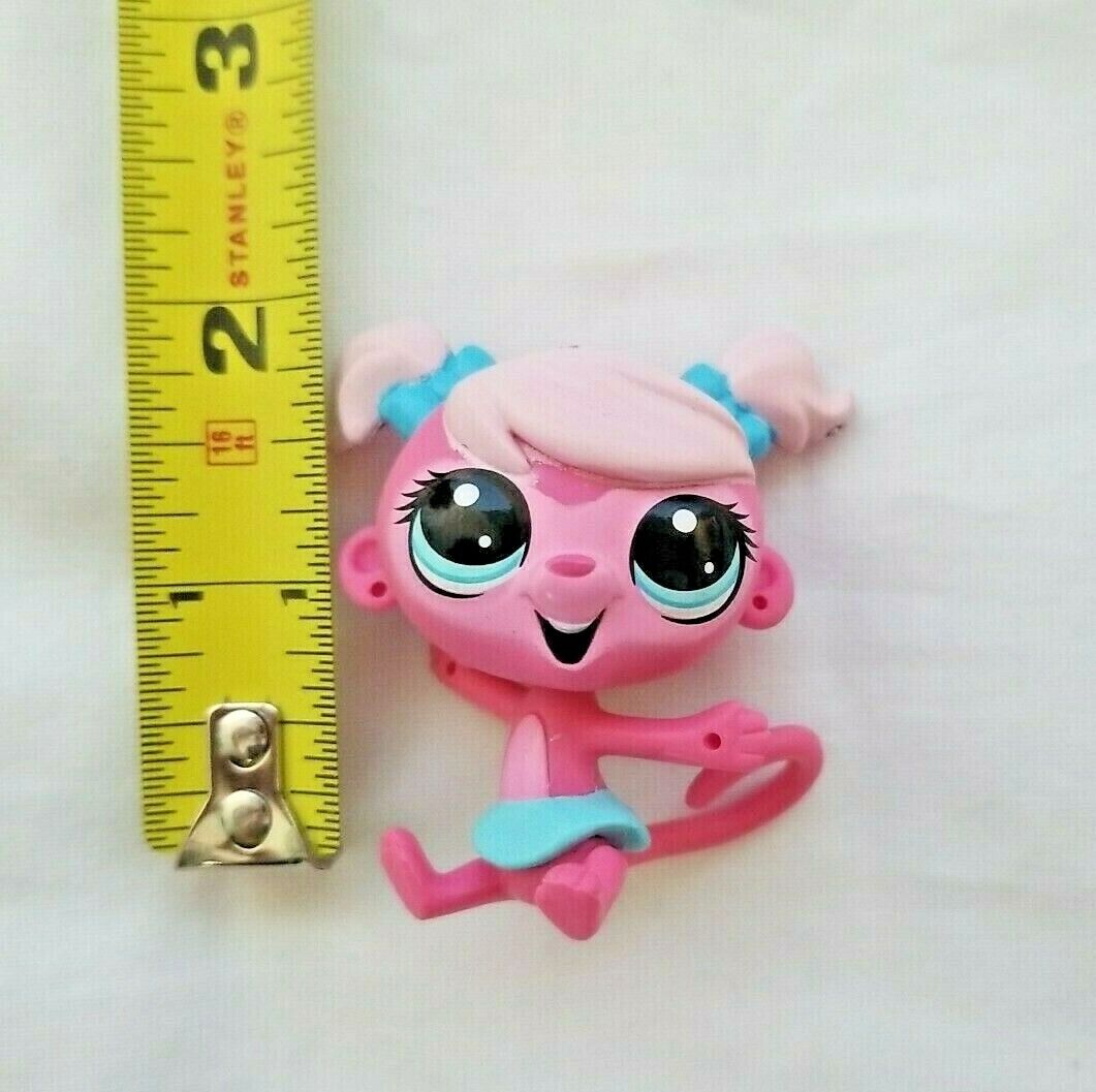 Littlest Pet Shop LPS 3509 Blind Bag Pink Monkey Minka Mark Paint Splashin