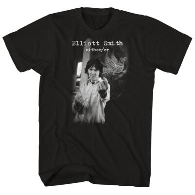Elliott Smith T Shirt Either/Or vintage retro t-shirt