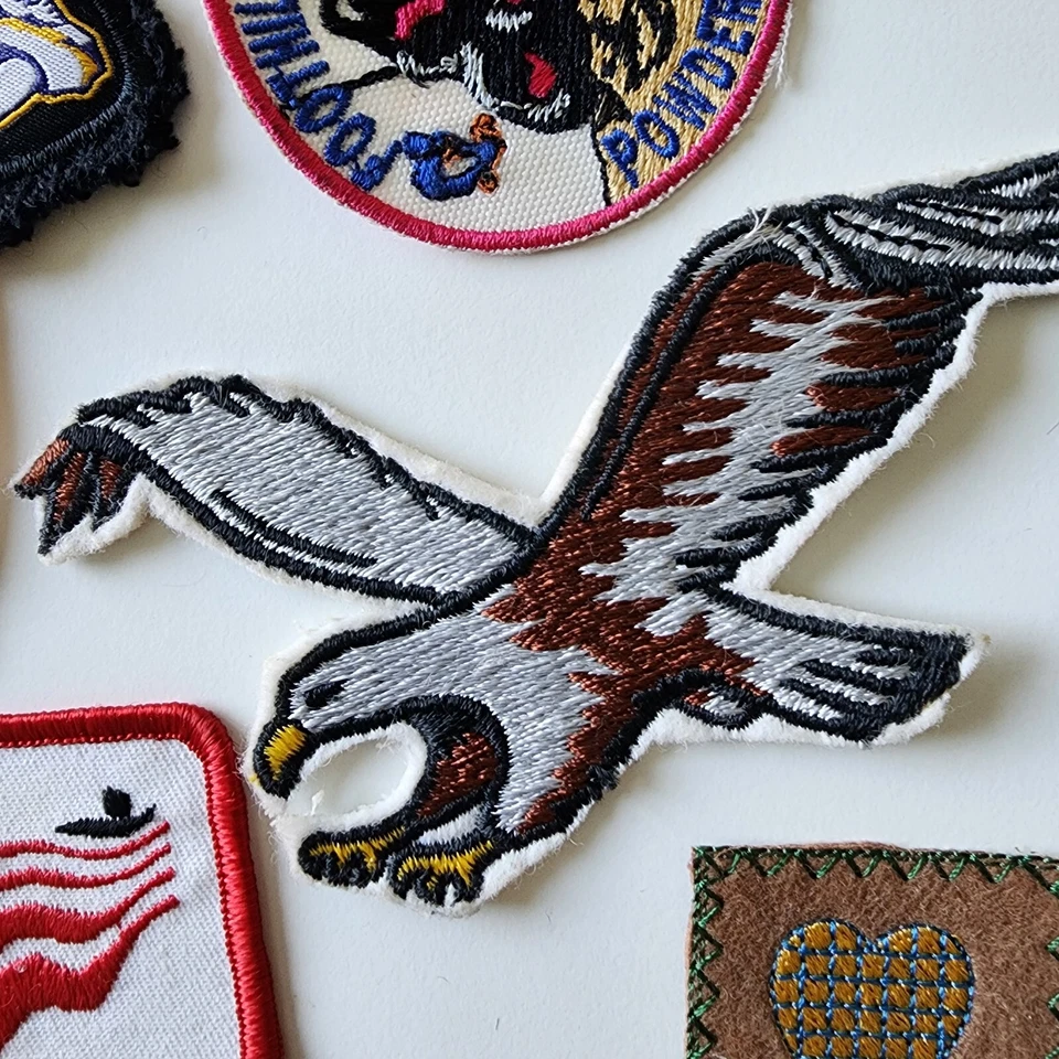 Patches Lot Sew On Mixed Bundle Swim Skate Eagle Trail Ride Found Fest Edmonton - Image 2 of 4
