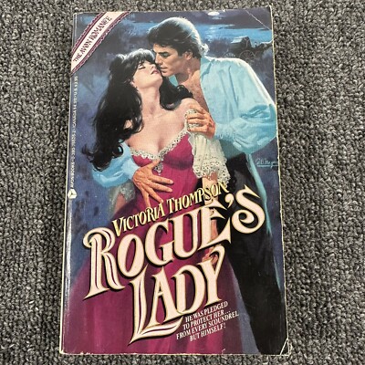 Rogue s Lady Victoria Thompson 1988 Avon 1st Edition Paperback Romance
