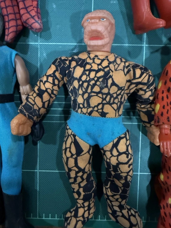 Figuras de acción Mego Fantastic Four Human Torch Sue Storm The Thing años 70 Foto 4 de 4