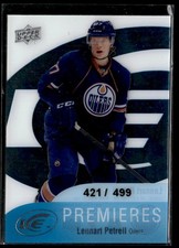 2011-12 UD Ice premieres Lennart Petrell Rookie /499 #92
