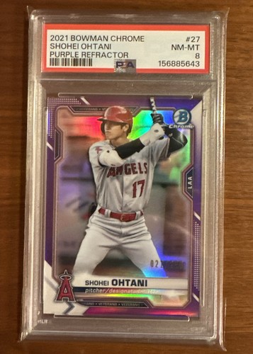 2021 Bowman Chrome #27 Shohei Ohtani Angels
