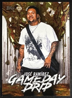 2026 Topps Series 1 Jose Ramirez #GD-18 Gameday Drip Guardians