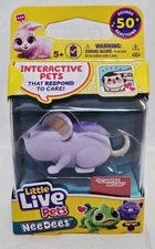 Little Live Pets NeeDees Scampee Mouse Interactive Toy New/Unused/Unopened