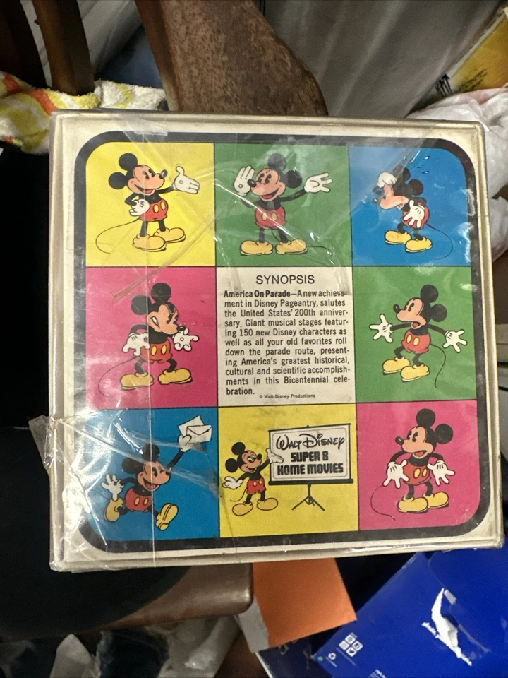 Super 8 Película Color y Sonido Disney America En Desfile. Celebración del Bicentenario. Foto 4 de 4