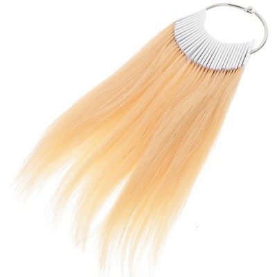 30 Pcs Haarfarbenprobe Haarfarbenkarte Extension Echthaar Extensions Band