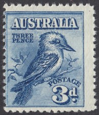 Australia  1928 3d Kookaburra Stamp Exhibition  SG 106  unmounted mint