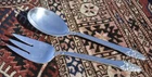 Gorham SOVEREIGN OLD Salad / Hostess Set 8 1/2" STERLING very nice 181 +/- grams