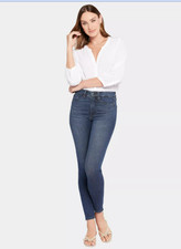 NYDJ Jeans 12 Seamless High Rise Ami Skinny Le Silhouette Precious Denim NEW 