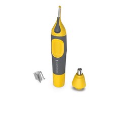 Remington Remington Virtually Indestructible Nose, Ear & Brow Trimmer, Yellow...